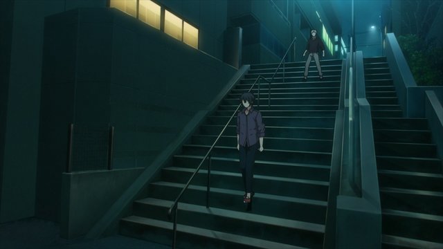 Stairs where Ugetsu descends